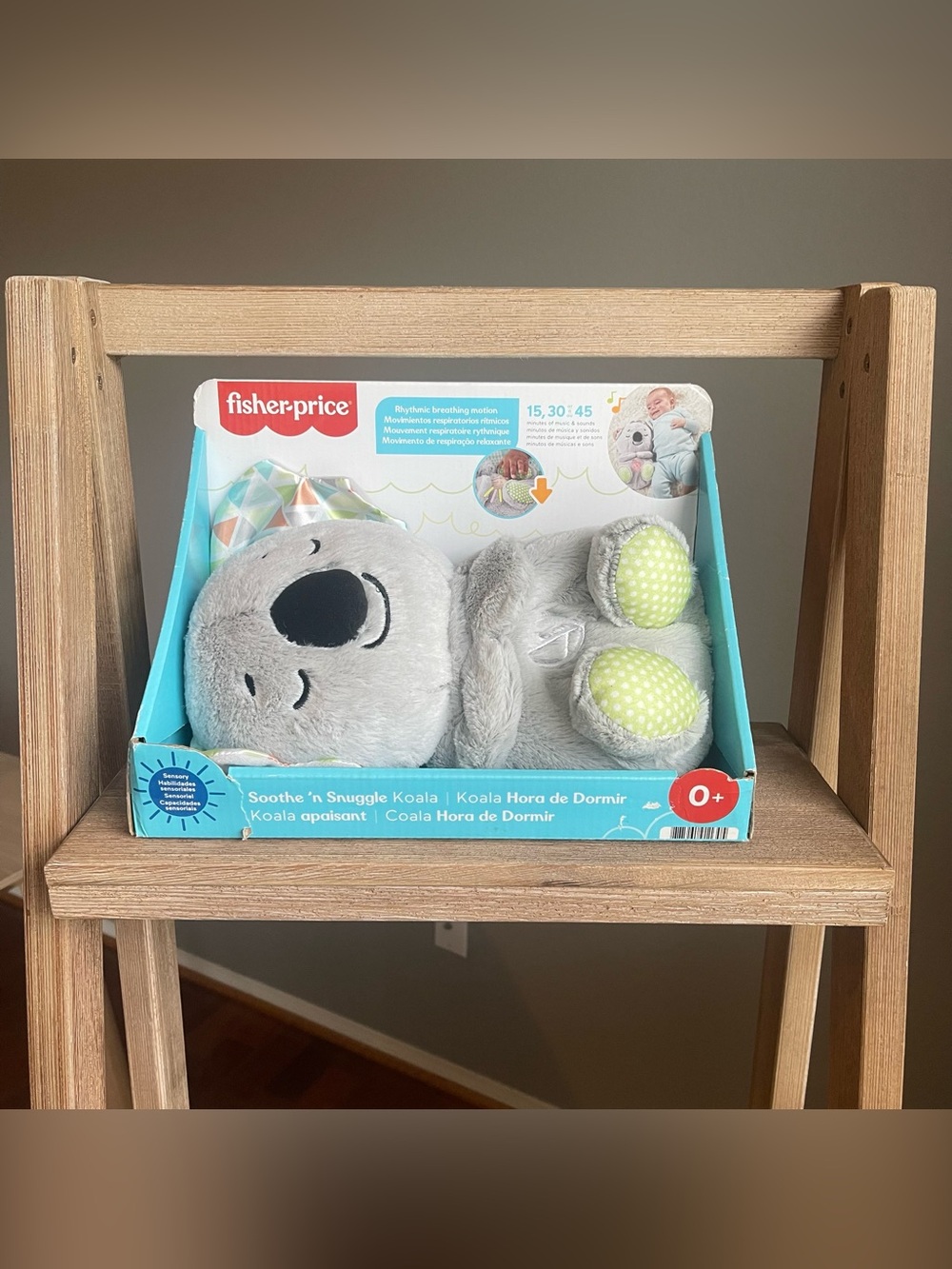 ORG Fisher-Price Soothe ‘n Snuggle Koala Plush Baby Sound Machine NEW Damage Box - Picture 2 of 10